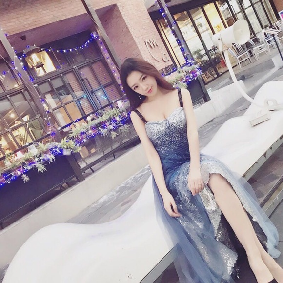 Starry Night Wedding Dress